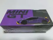 Mini Gt 1/64 Lamborghini Huracan Sto Viola Pacifae Left Handle Mgt00746-L