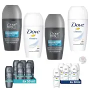 Dove Classic Anti-Perspirant Roll On 50 ml – 48-Hour Protection for Soft, Fresh