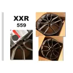 小傑車燈精品-全新 XXR 559 18吋 鋁圈 古銅金 輪框 FOCUS MK3.5 單顆售價