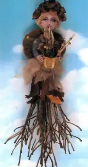 *NEW* FOLK ART DOLL (PAPER) PATTERN "LILLY" BY SUSAN BARMORE