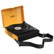 Victrola Revolution Go Rechargeable Record Player And Bluetooth Speaker Citrus