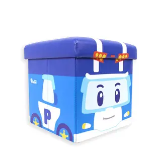 YODA救援小英雄波力收納椅-萌版(POLI) 玩具收納箱 居家收納 正版授權