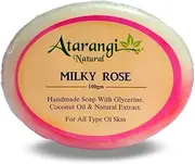 [ATARANGI NATURAL] Rose Soap With Goat milk 100 gm (pack of 5)