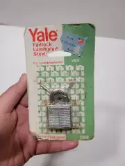 vintage yale padlock scovill