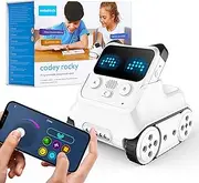 Makeblock Codey Rocky Robot Toys, Programmable App Remote Control Robot for Kids 6+, Emo Robot STEM Learning & Education Toys Support Scratch & Python Programming, Smart Coding Robot