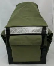Canvas Mining Tool Bag/Crib Bag toolbag GREEN HI TOP 100% Australian Made
