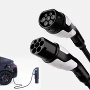 Oppsbuy 8M EV Charging Cable Type 2 to Type 2 Portable EV Charger 3 Phase 22kW 32A