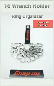 SNAP ON TOOLS Organizer Storage Rack Tray Tool Box 16 Wrench Holder ACYWRNCHRING