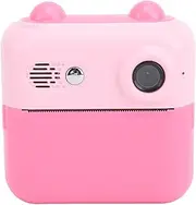 Instant Print Camera 48MP, HD Kids Camera Instant Print, 1080P Portable Kids Thermal Printing Camera, Printable Digital Camera Selfie Camera Toy (Pink)
