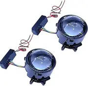 Dynamic Devil Eye Car Headlights, 12V LED Devil Eyes Light for Cars, 2 Pcs Dynamic Big Eye Lights with Adjustable Eye Pattern, Universal Devil Eyes Car Lights, Controlled by Mobile Phone
