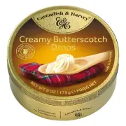 2 X CAVENDISH AND HARVEY CREAMY BUTTERSCOTCH WITH MILK AND BUTTER 175G