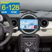 6+128GB Android 14 Stereo Radio for BMW Mini Cooper Clubman Hatch 2007-2013 GPS