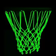 Glow in the Dark Outdoor Basketball Net Nylon Glowing All Weather Thick Replace