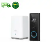 eufy Security Cam 2K Wireless Video Doorbell Home Camera System IP65 Homebase AU