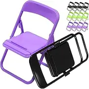 BCOATH Pcs Mini Chair Phone Holders Foldable Cell Phone Stand Cute Desk Accessories for Bedroom Office Dorm Design
