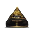 Golden Eye Bean Bag Chair Cover ( Always watching Always Knowing)