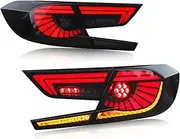 Rear Lights Compatible With Accord Tail Light 18-20 Taillights Assembly Smoke Dynamic Sequential Turn Signals DRL Brake Reverse Lamp