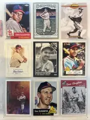 Enos Slaughter 9 Card Lot