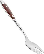 Anneome Salad Fork with Handle Multi Function Dessert Fork for Fruit Tasting Appetizer Ergonomic Design for Casual Formal Dining