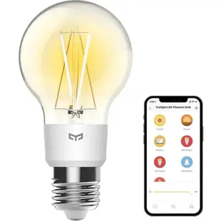 Yeelight Smart LED Filament Bulb YLDP12YL (LT-FLUTE) 復古智能燈泡 香港行貨