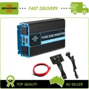 Pure Sine Wave Power Inverter 3000W/6000W 12V - 240V +UPS Function Caravan Hot A