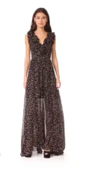 Authentic REBECCA MINKOFF NWT $228 Maxi “Brista” Long Dress Size 2.