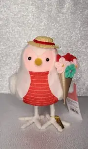Wondershop Spritz Target Featherly Friend, 2023 Valentines Day, Jet w/ flowers!