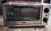 Bella 4 Slice Toaster Oven Black And Stainless Steel L0100800 -14413