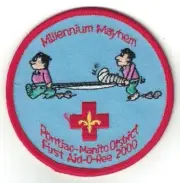 BSA Michigan Crossroads Council Pontiac-Manito District 2000 First Aid-O-Ree