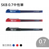 在飛比找蝦皮購物優惠-皮皮龜 SKB V-8 0.7 v8 中性筆 原子筆 1F 