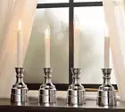 Bethlehem Lights Set of 4 Premium Cordless Window Taper Candles Timer White NWOT