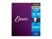 Elixir Strings - Acoustic 80/20 Bronze with Polyweb Coating (12/53)