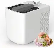 Ice Cream Machine, Gelato Sorbet Frozen Yoghurt Machine, No Pre Freeze, Easy Clean, Detachable Ice-Cream Mixing Paddle, for Home Kitchen Party Birthday