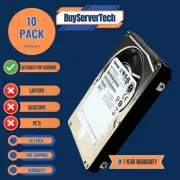 LOT OF 10 - Toshiba MBF2600RC 600GB 10K SAS 6Gb/s 2.5" Ent HDD 16MB Cache | 1YR