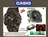 在飛比找Yahoo!奇摩拍賣優惠-有型男~CASIO G-SHOCK 叢林迷彩戰魂 GA-10