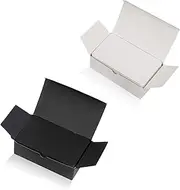 200Piece Blank Business Cards,Thicken Blank Cardboard Paper Message Card Business Cards Word Card DIY Tag Gift Card Flash Cards(White/Black)