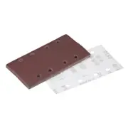 180-Grit 8-Holes Hook and Loop Sanding Sheet 7.3" x 3.6" Wet Dry Sandpaper 10pcs