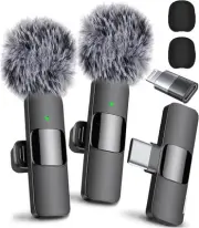 Mini Mic Pro Wireless Microphone for iPhone, iPad, Android, small, Black