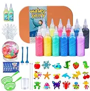 Water Fairy Water Gel Kit | Handmade Water Animal Set Toy | Funny Toddler Magic Gel Water Toy with Sea Animal Molds for Ages 3+, Girls, Family