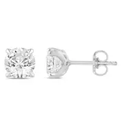 Solitaire Stud Earrings with 1.00ct of Laboratory Grown Diamonds in 9kt White Gold
