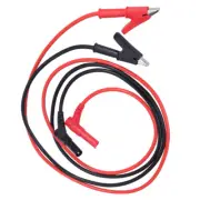 2 Pcs Multi Testers Accessory Banana Clip Cables Power Supply Plugs