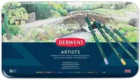 在飛比找樂天市場購物網優惠-Derwent 達爾文 Artists系列36油性色鉛筆*3