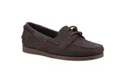 Cotswold Womens/Ladies Waterlane Leather Boat Shoes (Brown) - UTFS10632