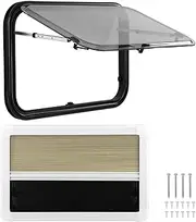 RV Window Acrylic Glass Double Layer Sunshade Push Out Window 28 45mm Wall