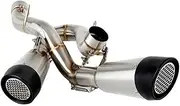 Motorcycle Exhaust Muffler With Header Link Pipe Slip - on For Ducati For Panigale V4 2018-2023 Full Mufflers Exhaust