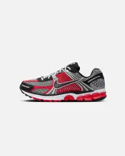 [Nike] Nike Zoom Vomero 5 Metallic Silver/black-university Red - Size 12 12 Metallic Silver
