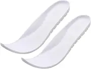 Baluue 1 Pair High Elastic Insoles Breathable Foot Insoles for Shoes Absorbent Memory Foam Ankle Support Cushions