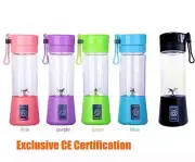 Portable Blender Juicer Cup USB Rechargeable Smoothies 3 for $50