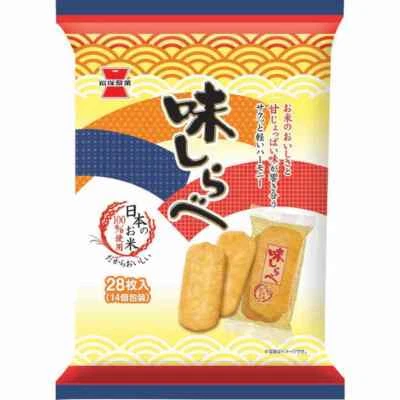 Iwatsuka Aji Shirabe - Sweet & Salty Crispy Rice Crackers - 28pcs Japan Snack