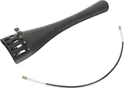 ULDIGI 1Set Professional Cello Tailpiece with Durable Aluminum Alloy Accessory for Cello Lovers Easy to Install Black Finish
